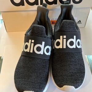 Adidas Black Slip-On Sneakers W 8.5